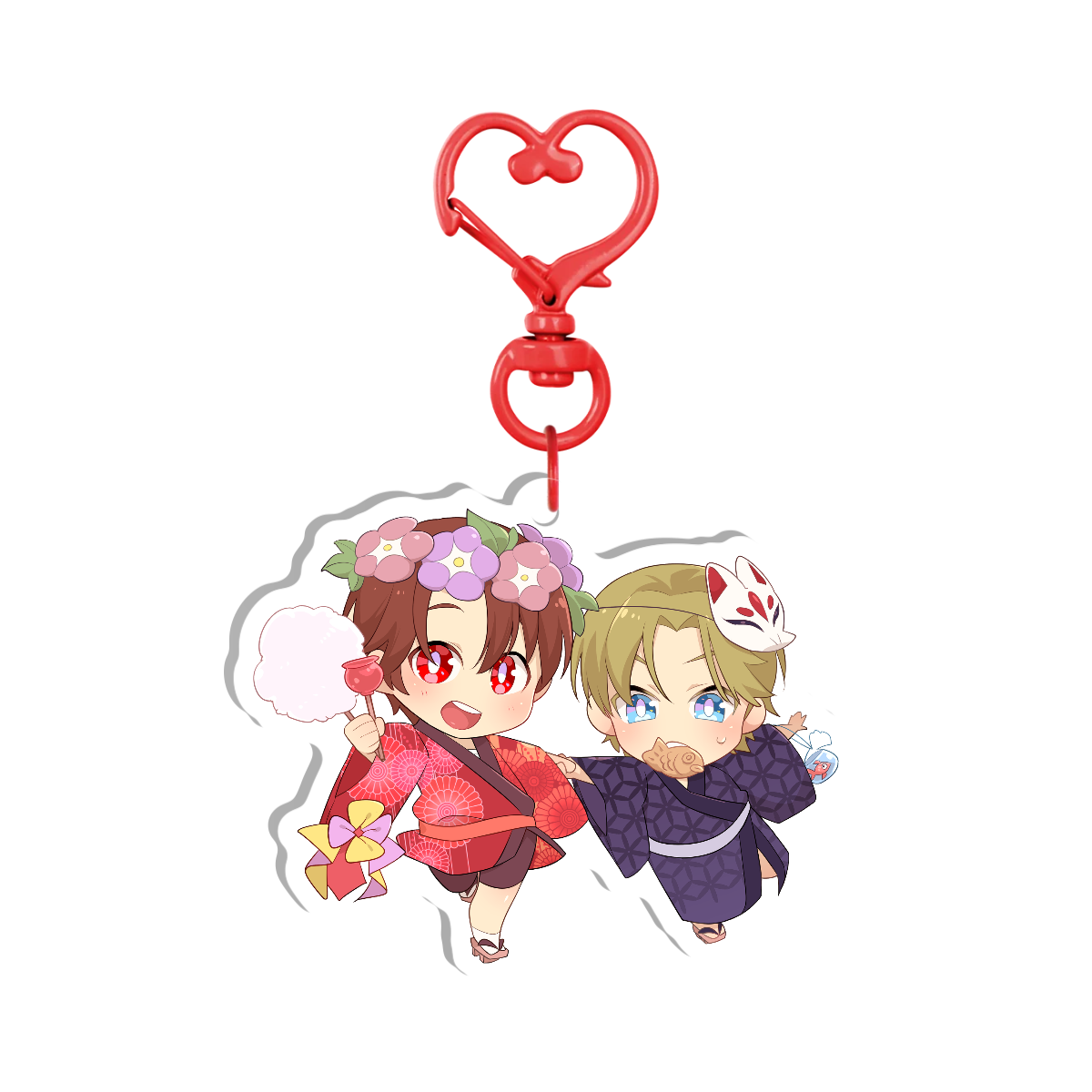 Festival Holographic Keychain