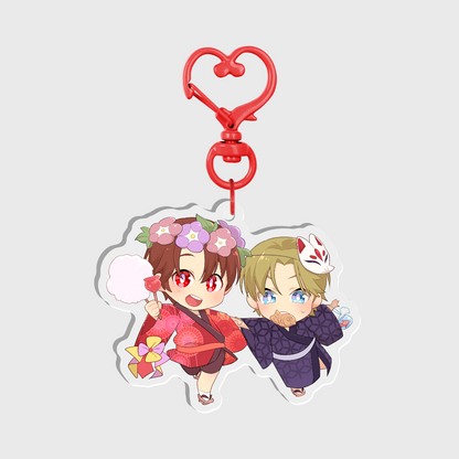 Festival Holographic Keychain