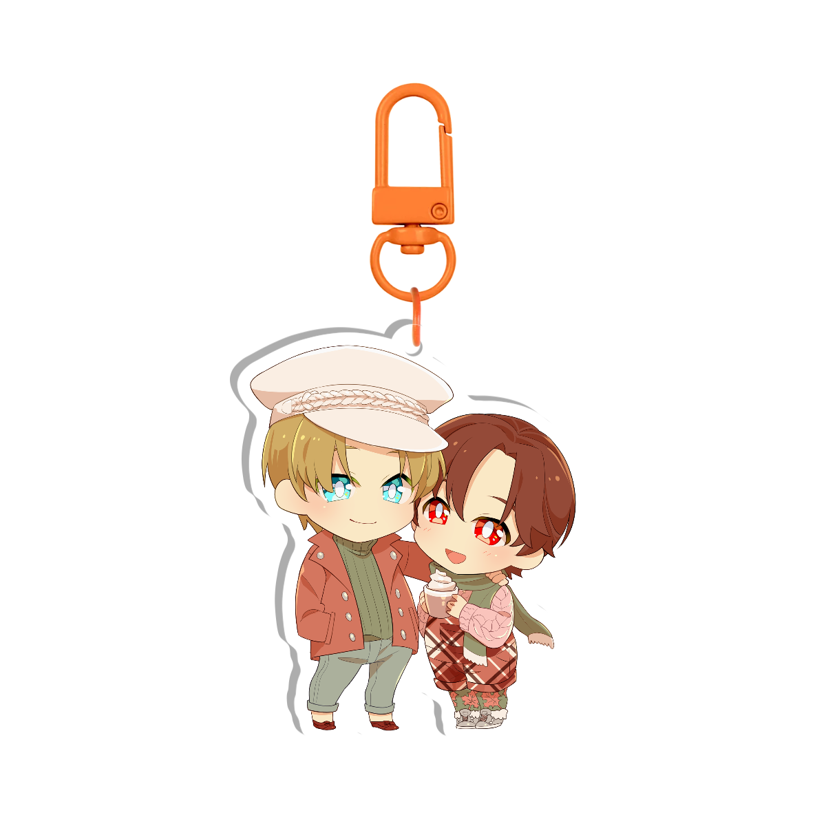 Autumn Holographic Keychain