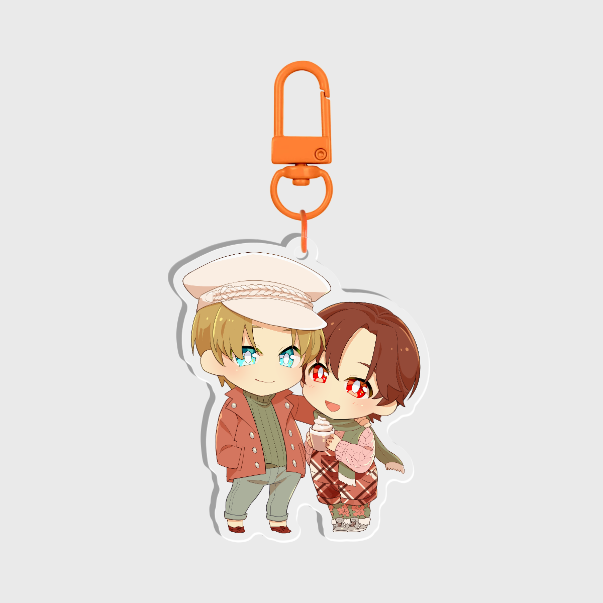 Autumn Holographic Keychain
