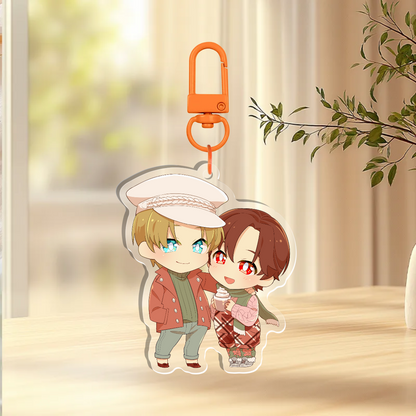 Autumn Holographic Keychain