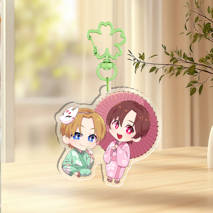 Sakura Holographic Keychain (A)