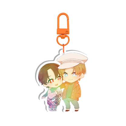 Autumn Holographic Keychain