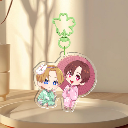 Sakura Holographic Keychain (A)