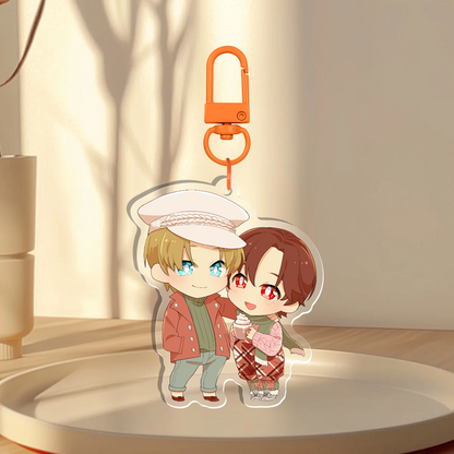 Autumn Holographic Keychain