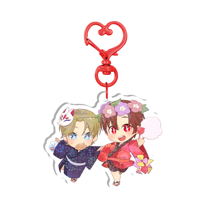 Festival Holographic Keychain