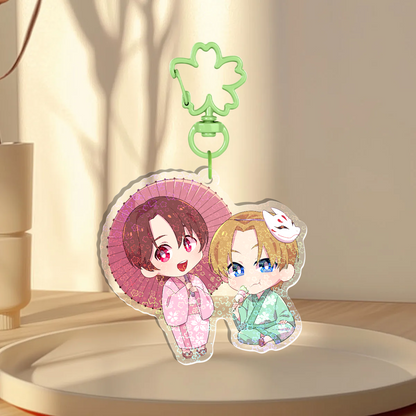 Sakura Holographic Keychain (A)