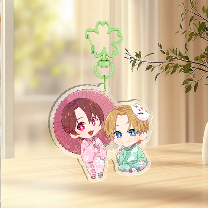 Sakura Holographic Keychain (A)