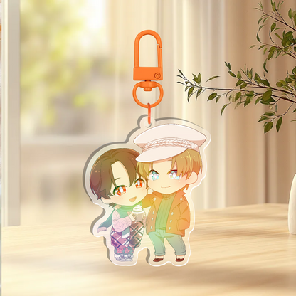 Autumn Holographic Keychain