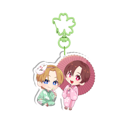 Sakura Holographic Keychain (A)