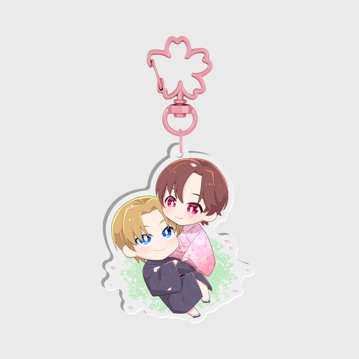 Sakura Holographic Keychain