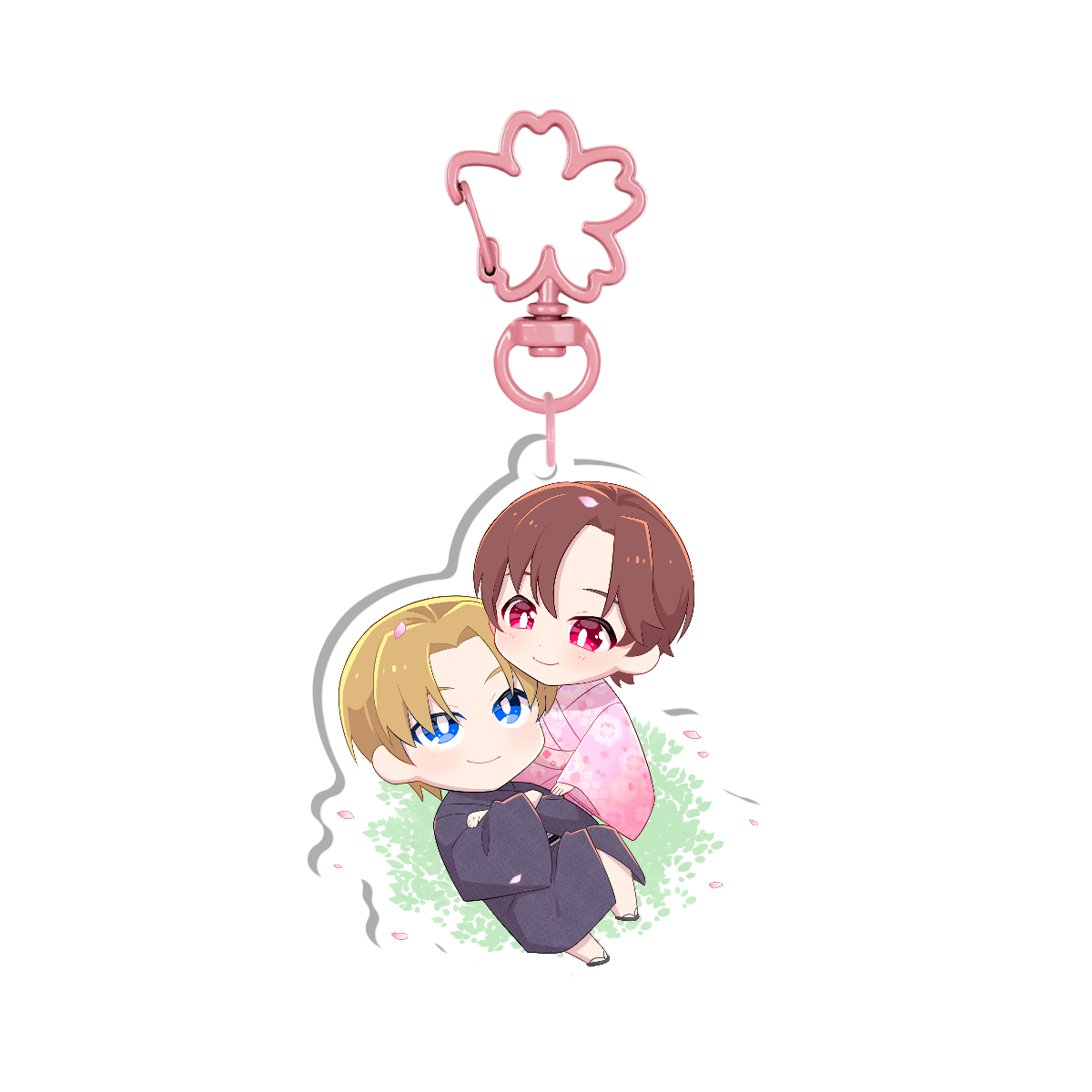 Sakura Holographic Keychain