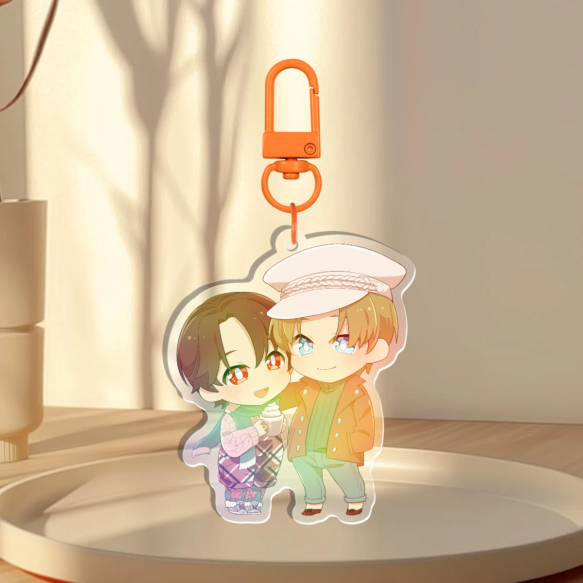Autumn Holographic Keychain