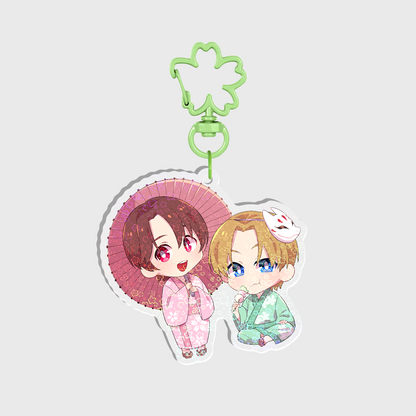 Sakura Holographic Keychain (A)