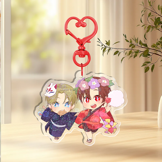Festival Holographic Keychain